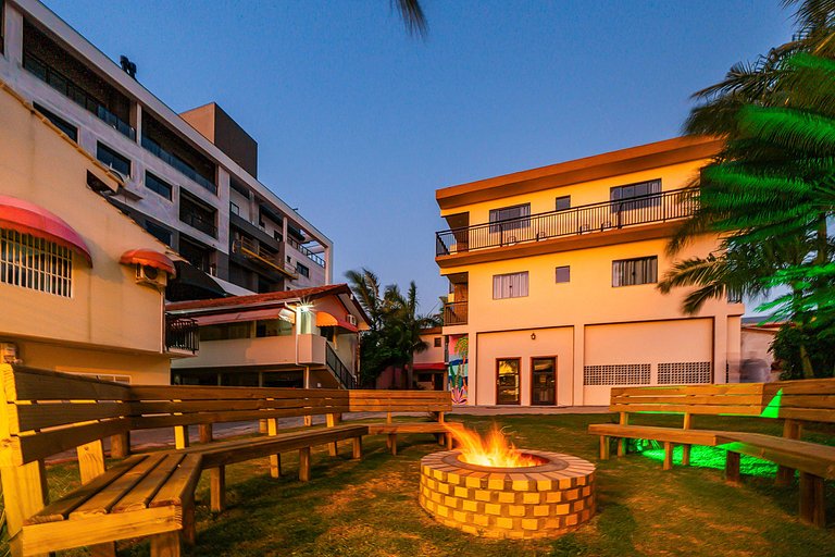 #16-T - (Refúgio e Mar) Hospedagem em Canto Grande, Bombinha