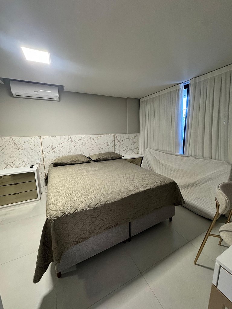 #Duplex com Jacuzzi vista Mar em Canto Grande -Refugio e Mar